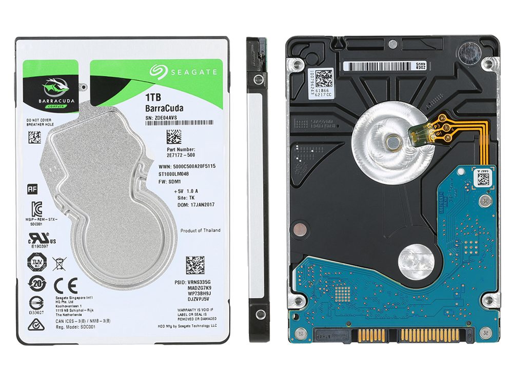 HDD Seagate Barracuda 1 TB Sata 3 (ST1000LM048)