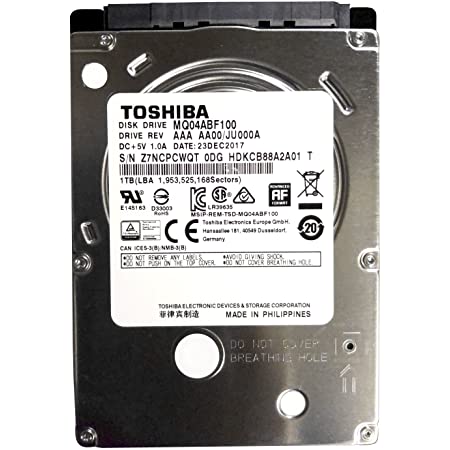 Ổ CỨNG TOSHIBA 2.5" NOTEBOOK 1TB MQ04ABF100