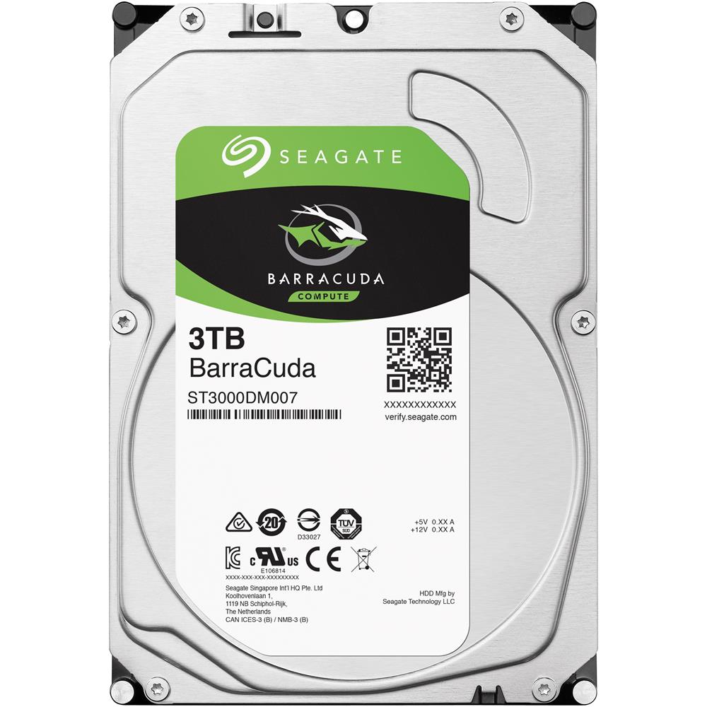 Ổ cứng HDD Seagate Barracuda 3TB 3.5" SATA 3 - ST3000DM007