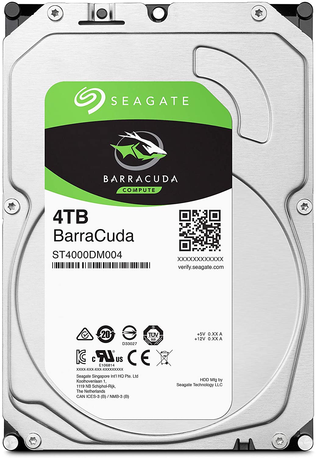 Ổ cứng HDD Seagate Barracuda 4TB 3.5" SATA 3 - ST4000DM004