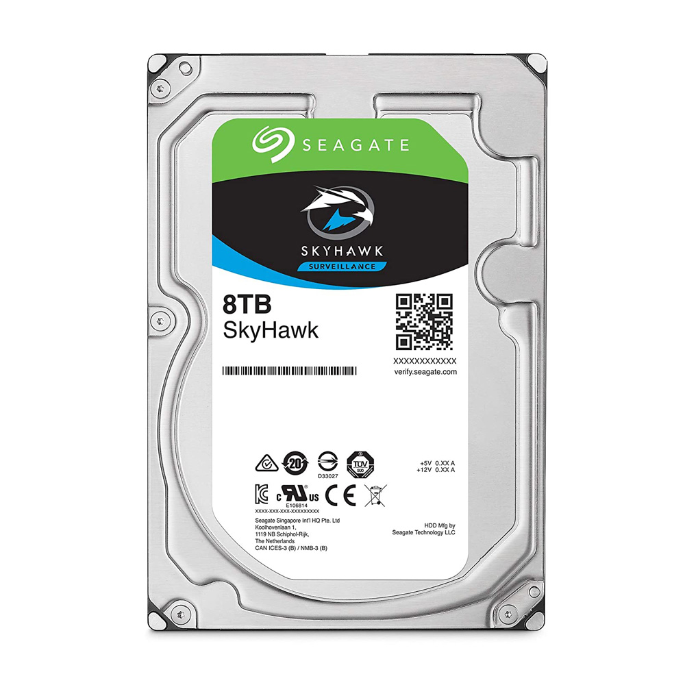 Ổ cứng HDD Camera Seagate Skyhawk 8TB 3.5" SATA (ST8000VX004)