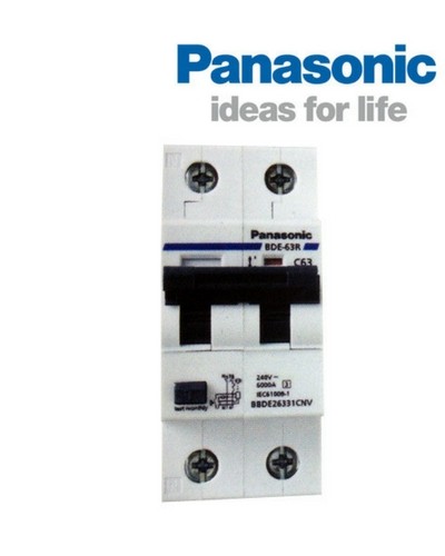 Cầu dao chống rò RCBO Panasonic BBDE26331CNV 63A 30MA 6KA