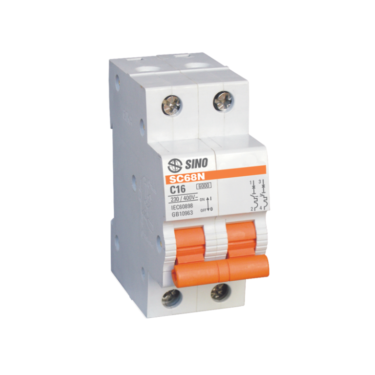 Cầu dao tự động MCB 2P 06A 6kA SC68N/C2006