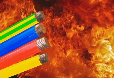 Dây cáp điện chống cháy CE/FRT-LSHF – 0,6/1 kV