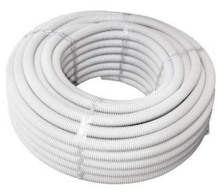 Ống luồn dây PVC chống cháy, chống dập trắng