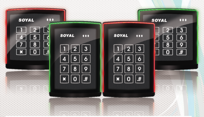 Máy Kiểm Soát Ra Vào Cửa - Chấm công SOYAL AR-888H/H-S