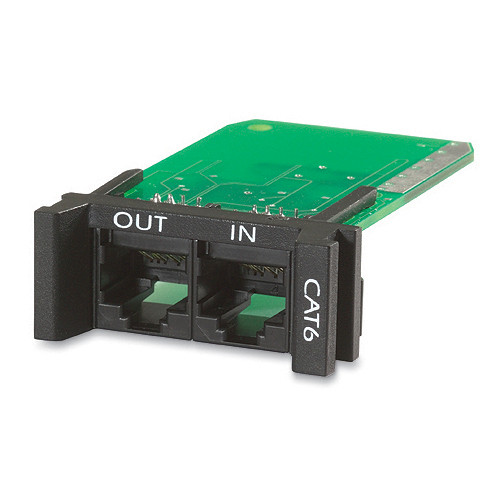 APC PNETR6 Surge Module for CAT6 or CAT5/5e Network Line, Replaceable, 1U, use with PRM4 or PRM24 Chassis