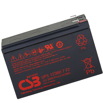 Bình Ắc Quy CSB 12V-7Ah UPS123607 F2 Chính Hãng